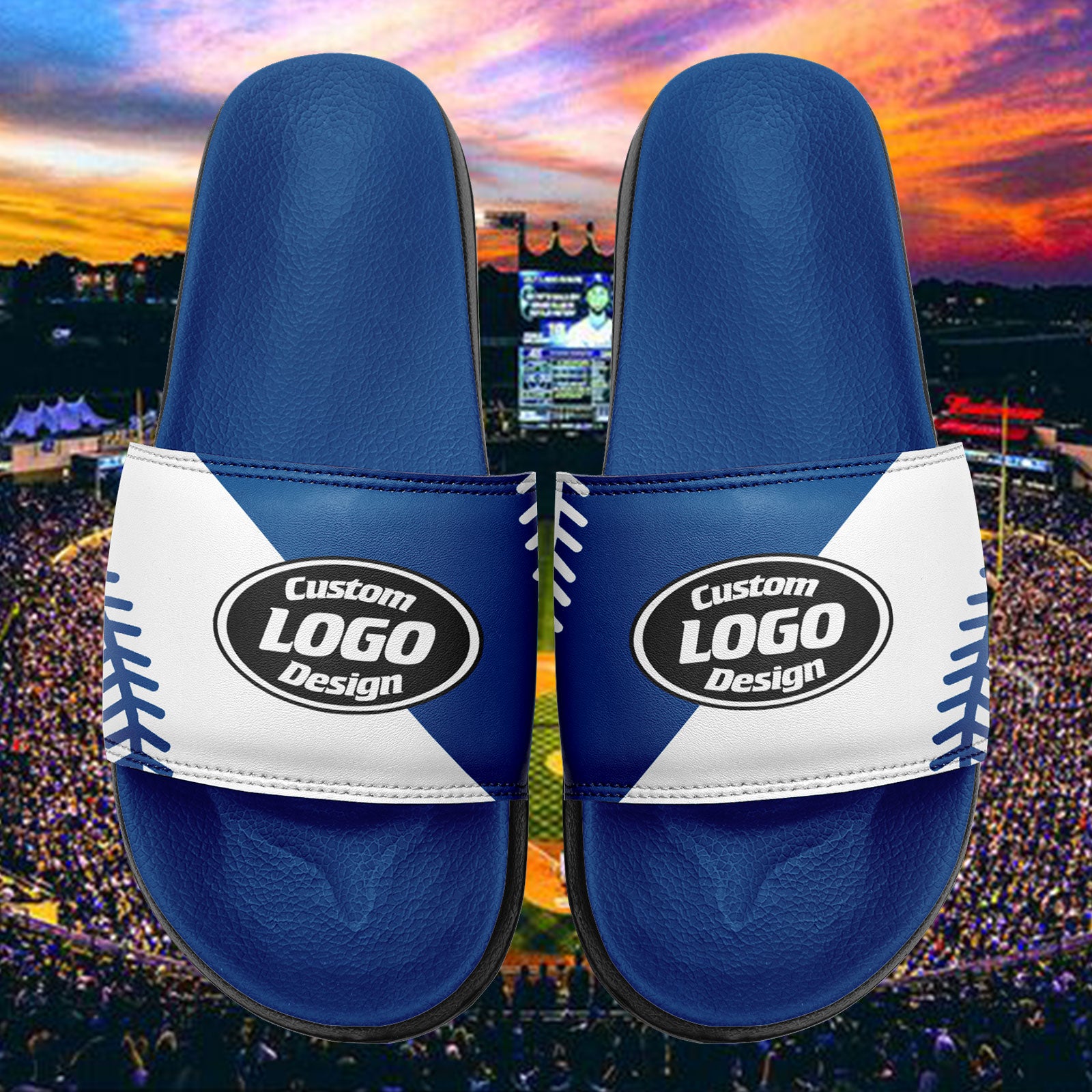 Custom Personalized Slide Sandal Shoes Personalized Sneaker FN055-E023029-13
