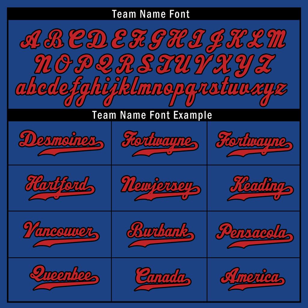 Custom Blue Classic Style Red Personalized Authentic Baseball Jersey UN002-bd0b00d8-a0