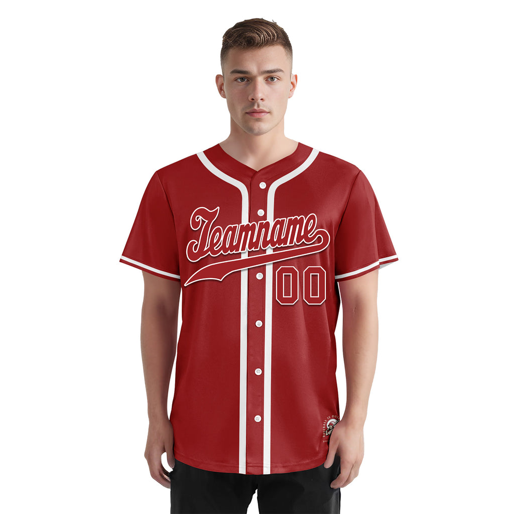 Custom Vintage Personalized Authentic Baseball Jersey BSBJ01-E025021-12