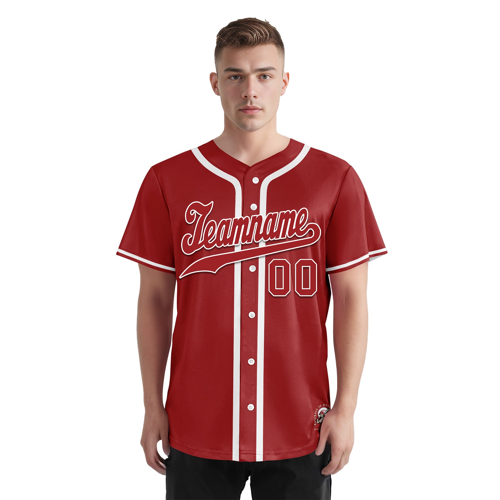 Custom Vintage Personalized Authentic Baseball Jersey BSBJ01-E025021-12