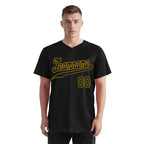 Custom Black World Cancer Day Personalized Authentic Baseball Jersey BSBJ01-E06020-18