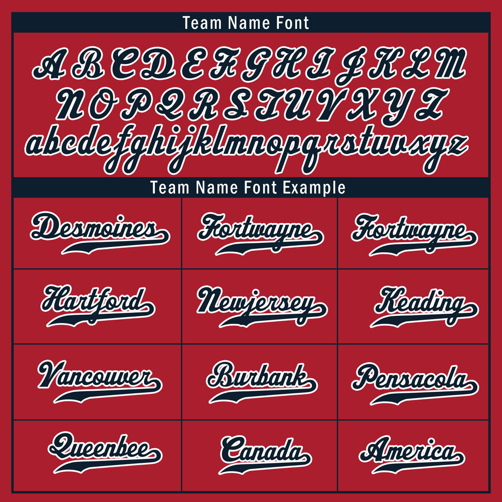 Custom Red Classic Style Black Personalized Authentic Baseball Jersey UN002-bd0b00d8-f