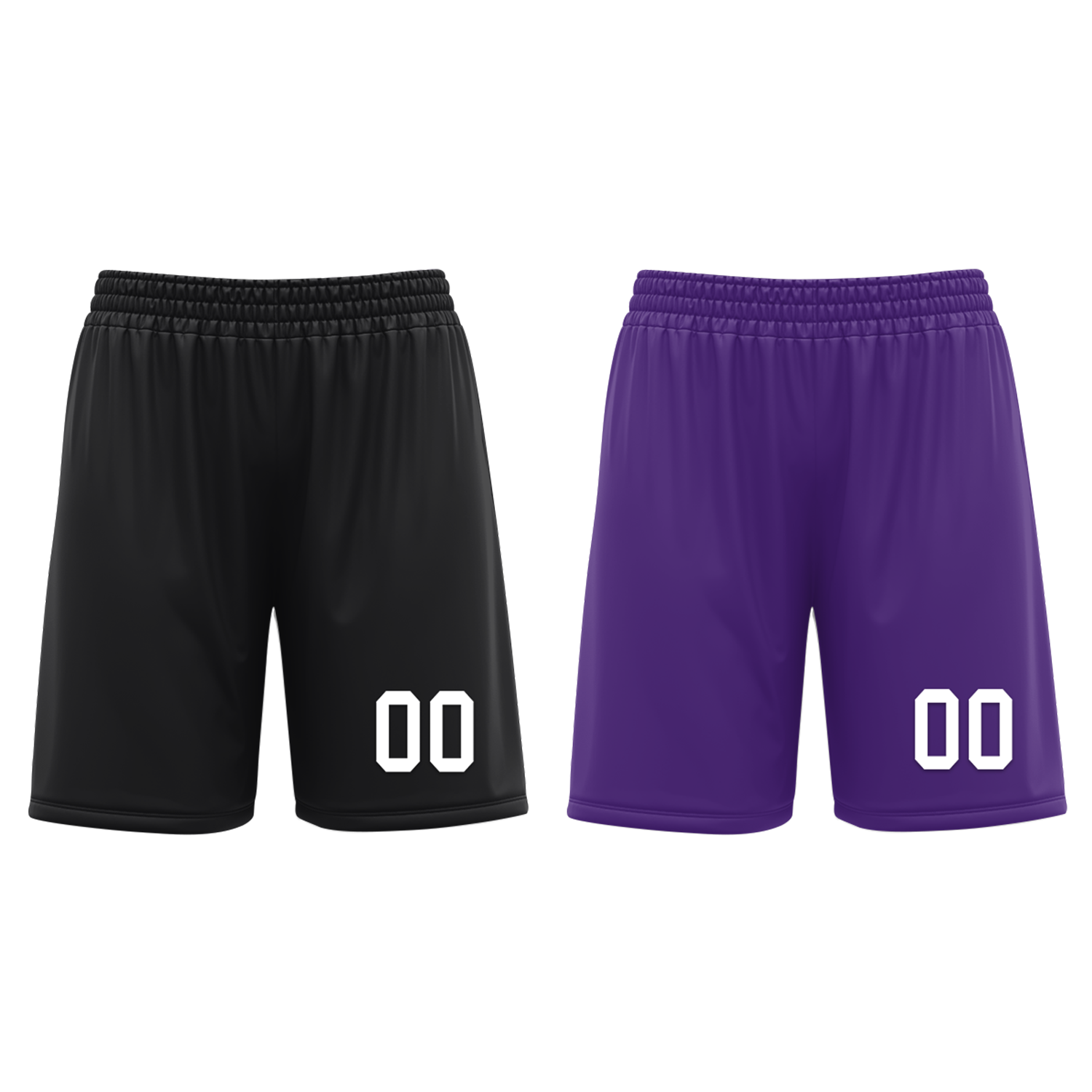 Custom Black Purple Classic Style Reversible Basketball Uniform Personalized Ordinary BBJR-D017035
