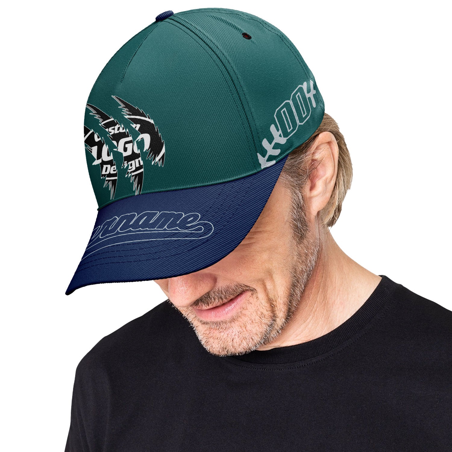 Custom Hat Sport Design Cap Stitched Adjustable Personalized YW061-E025019-25