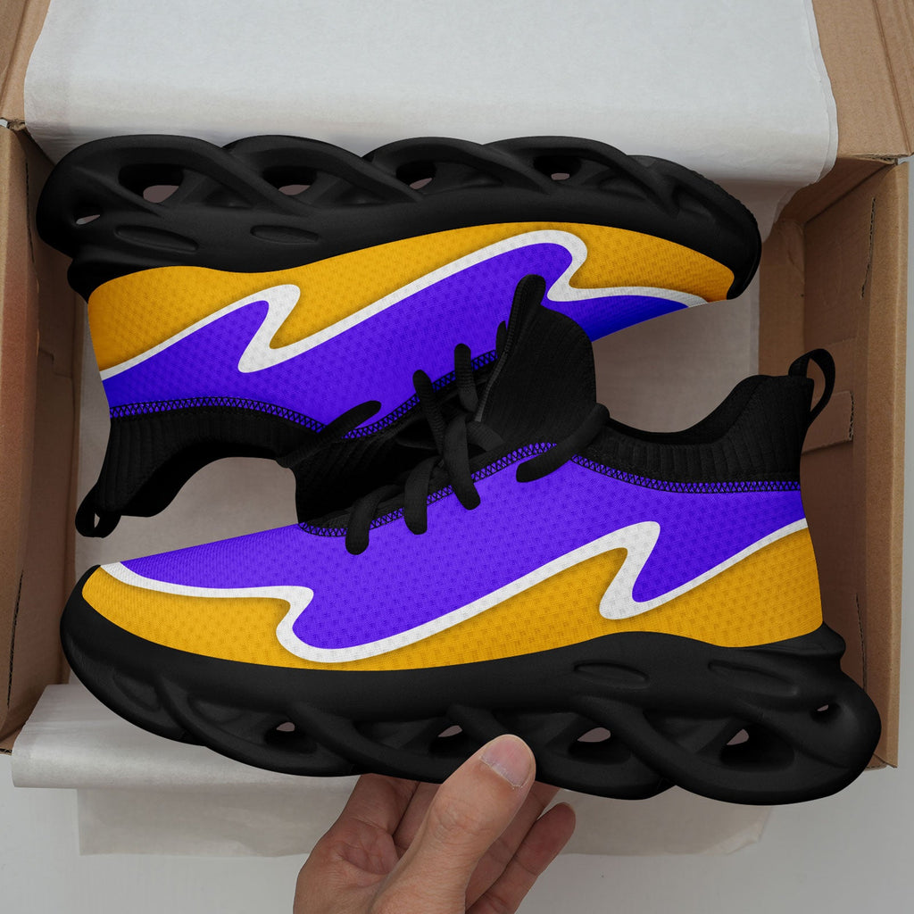 Custom Purple Yellow Maxsoul Shoes Personalized Sneaker FN030A-E020011-7