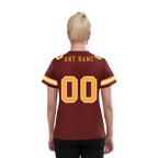 Custom Brown Classic Style Personalized Authentic Football Jersey FBJ02-bd0a70af