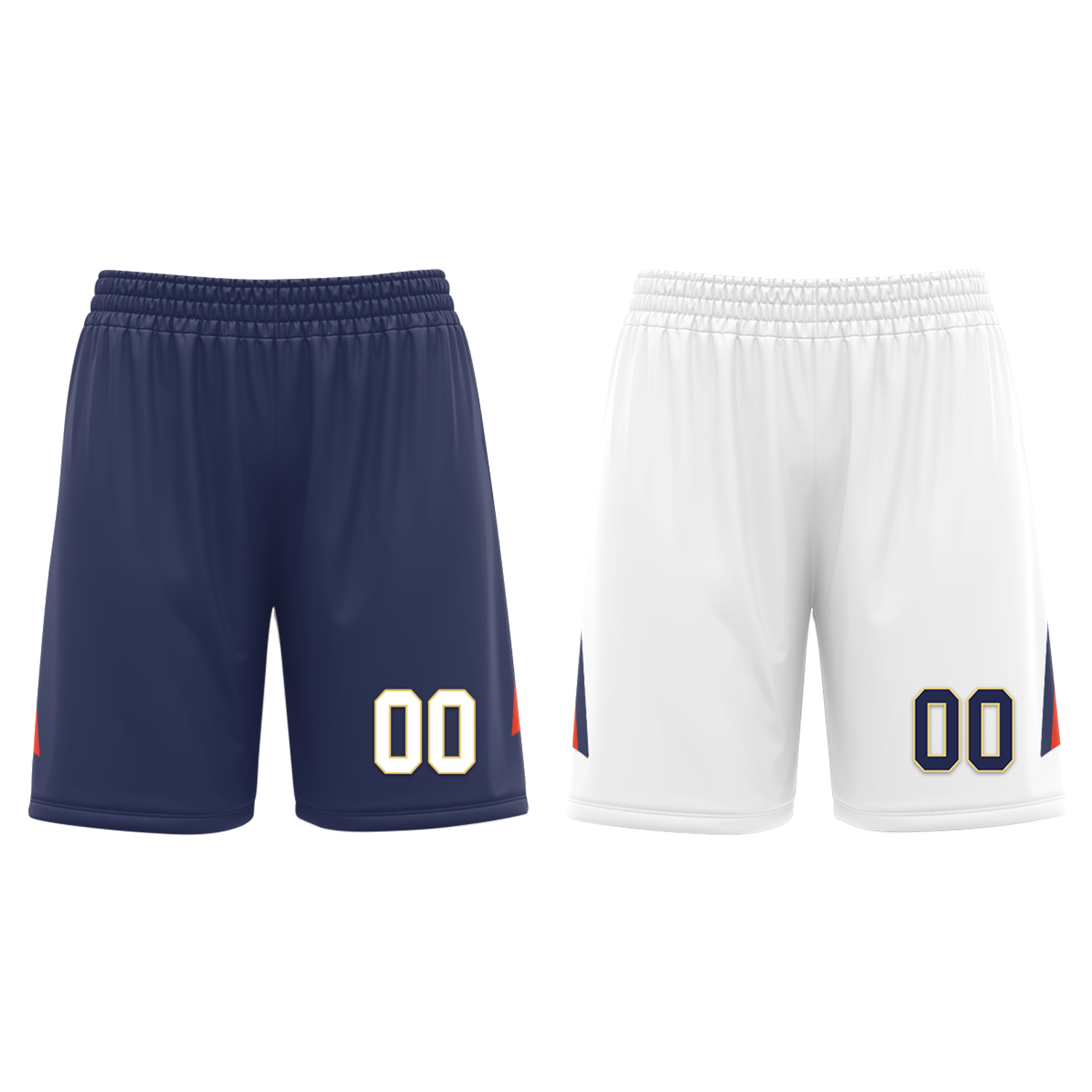 Custom Blue White Classic Style Reversible Basketball Uniform Personalized COOLMAX BBJR-D017050