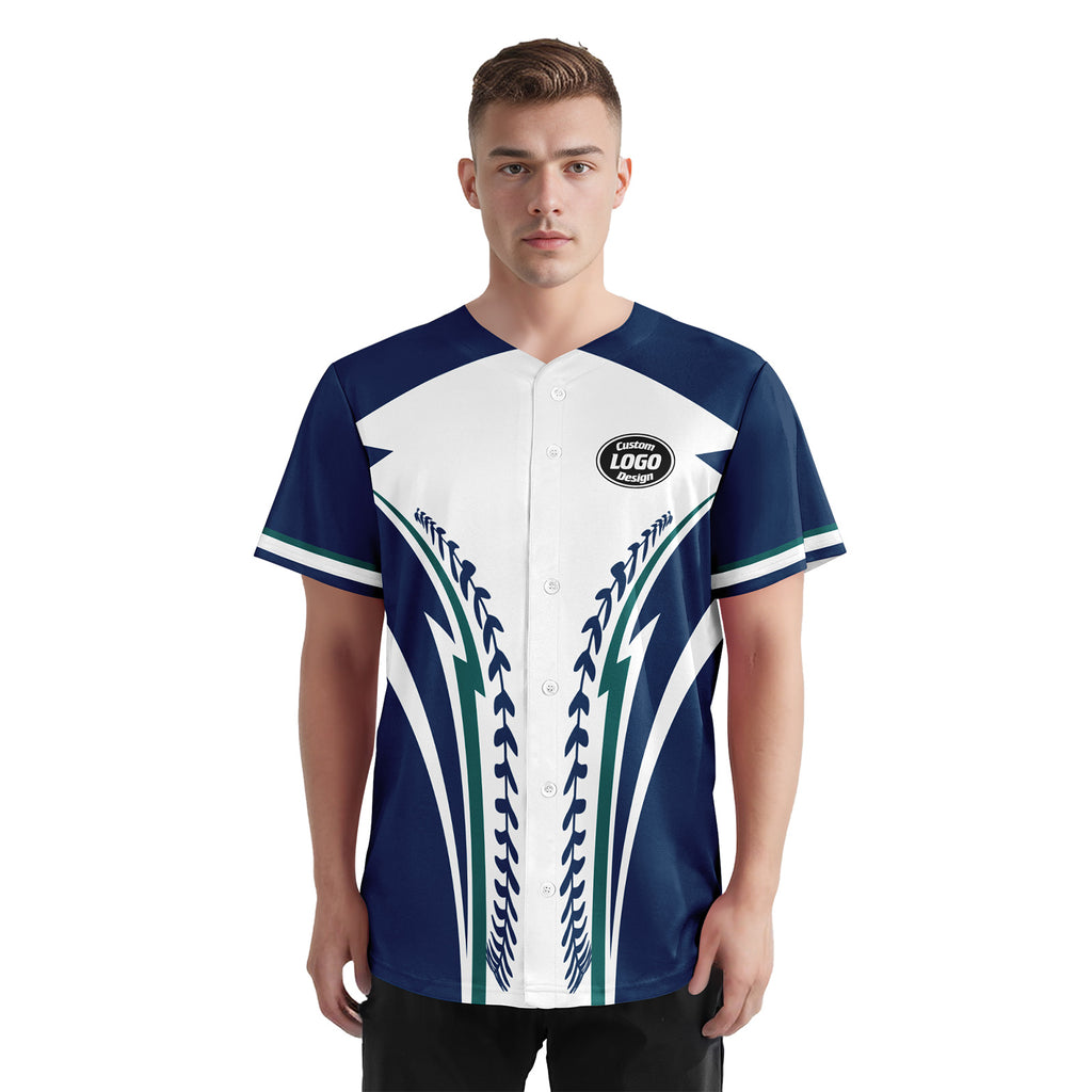 Custom Personalized Authentic Baseball Jersey BSBJ01-E023019-25