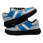 Custom Blue Gray Detroit Shoes Personalized Sneaker FN032-D020389-11