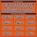 Custom Orange Classic Style Blue Personalized Authentic Baseball Jersey UN002-bd0b00d8-a