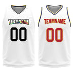 Custom White Rainbow Denver City Edition Personalized Reversible Basketball Set Sports Basketball Jersey BBJ01R-D0610-8