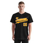 Custom Black World Cancer Day Personalized Authentic Baseball Jersey BSBJ01-E06020-13