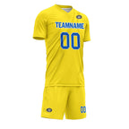Custom Yellow Soccer Sets Jersey Personalized SCJ101-D28024