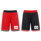 Custom Red Black Classic Style Reversible Basketball Uniform Personalized Ordinary BBJR-D017025
