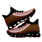 Custom Dark Pink Brown Maxsoul Shoes Personalized Sneaker FN030XD-D020388-18