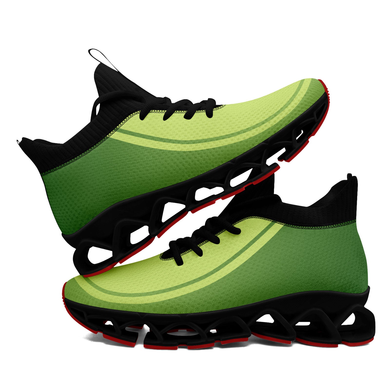 Custom Green Maxsoul Shoes Personalized Sneaker FN030XD-D020388-7