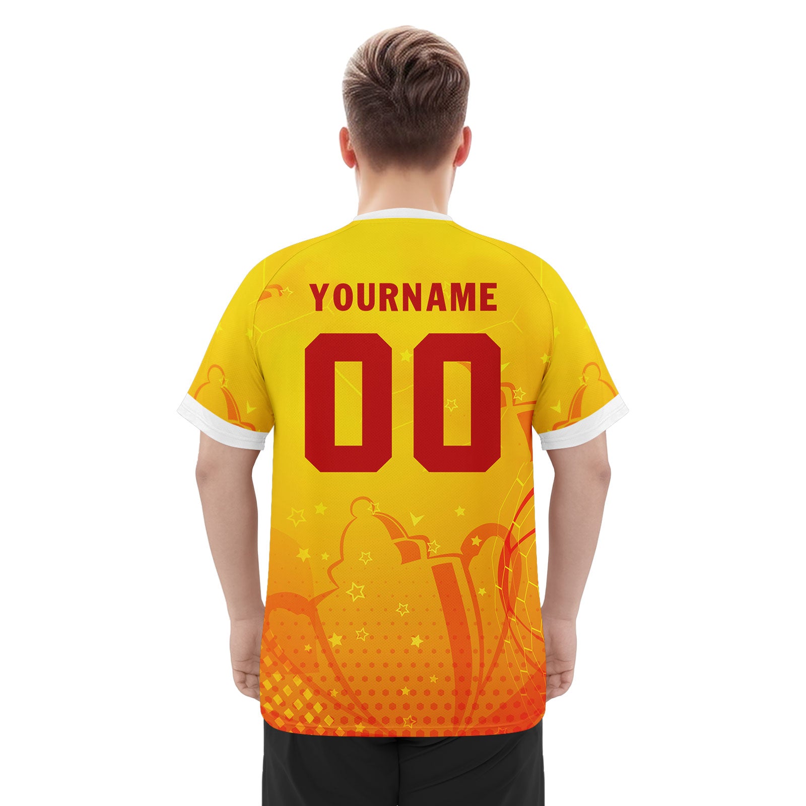 Custom Spain 2026 World Cup Football Shirt Customized Soccer Jersey for Fans Add Your Name & Number FZ190-F025072-5