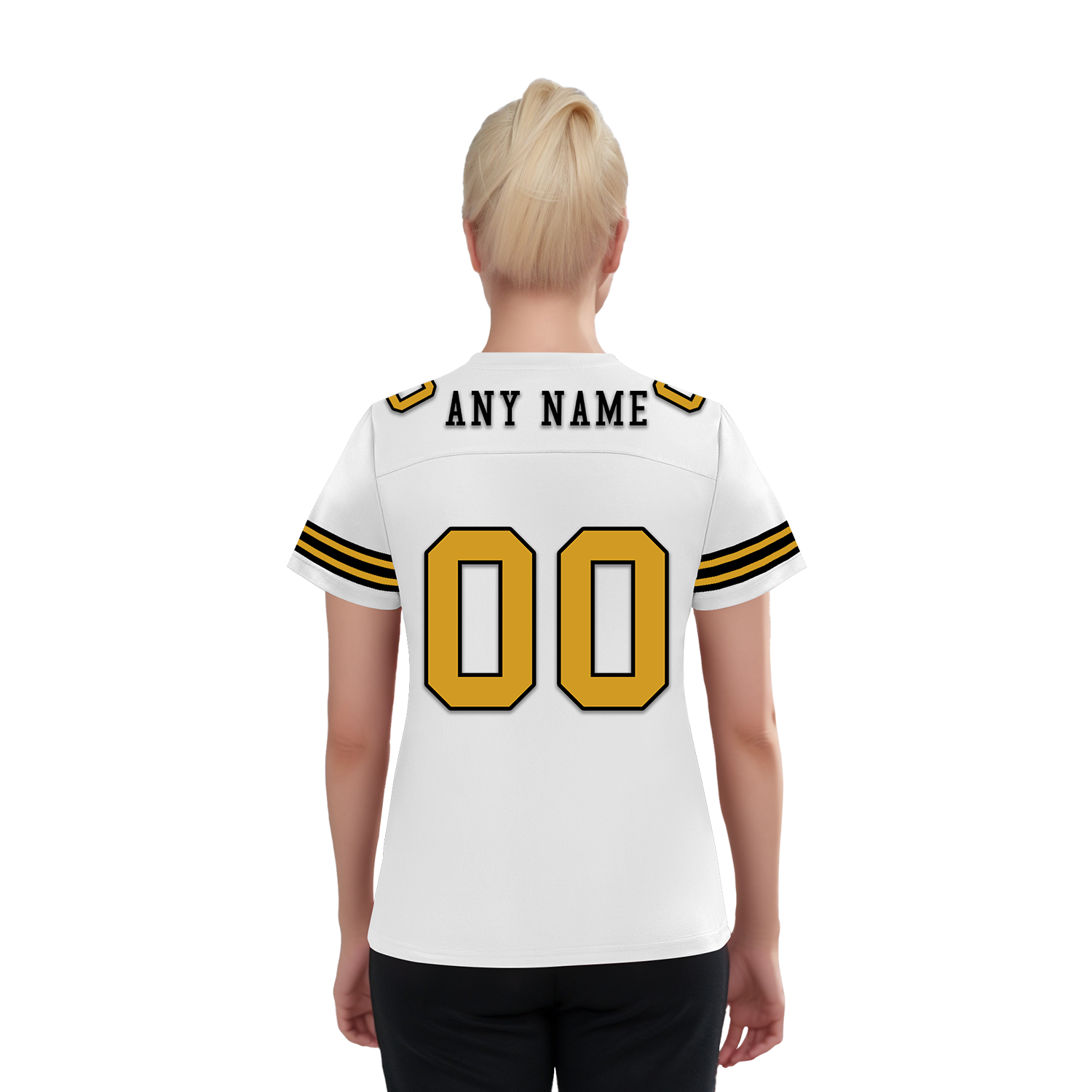 Custom White Classic Style Personalized Authentic Football Jersey FBJ02-bd0a70a0
