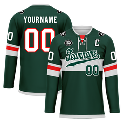 Custom Green Personalized Hockey Jersey HCKJ01-D0a70b9