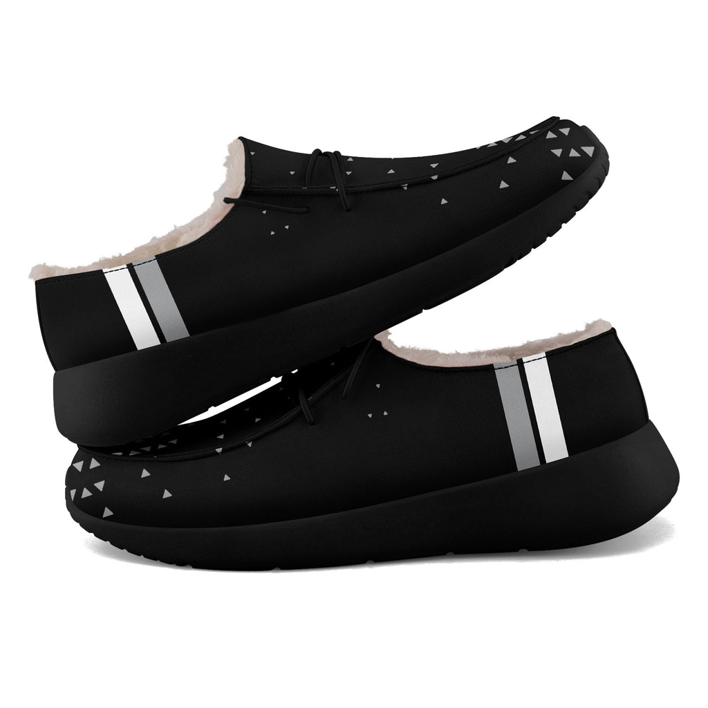 Custom Black Gray Las Vegas Shoes Personalized Sneaker FN042-D020279-20