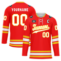 Custom Red Yellow Personalized Hockey Jersey HCKJ01-D0a70ce