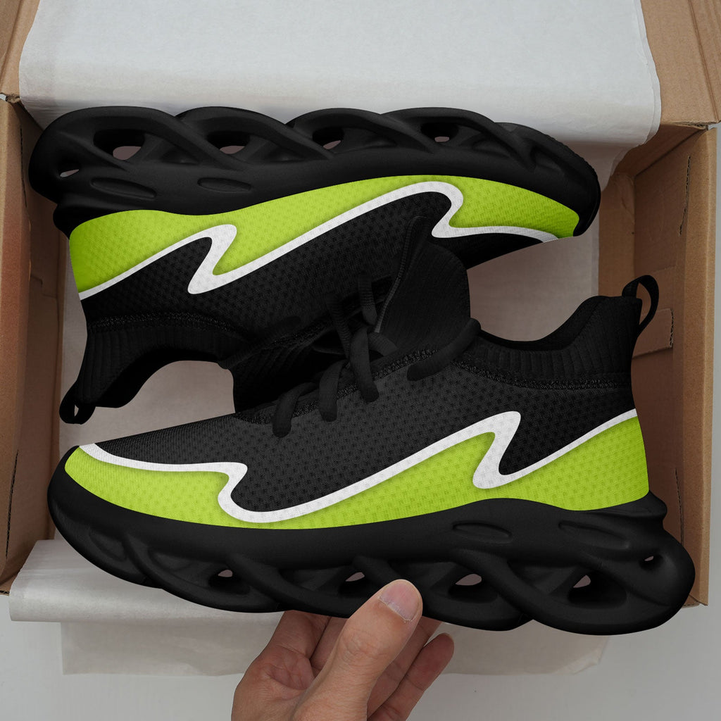 Custom Dark Gray Green Maxsoul Shoes Personalized Sneaker FN030A-E020011-8