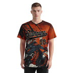 Custom Gothic Personalized Authentic Baseball Jersey BSBJ01-E06004