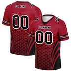 Custom Red Black Georgia Football Jersey and Sports Shoes Combo Offer Personalized Combo ZH-D023031-3