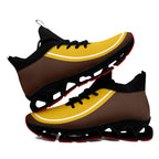 Custom Brown Yellow Maxsoul Shoes Personalized Sneaker FN030XD-D020388-14