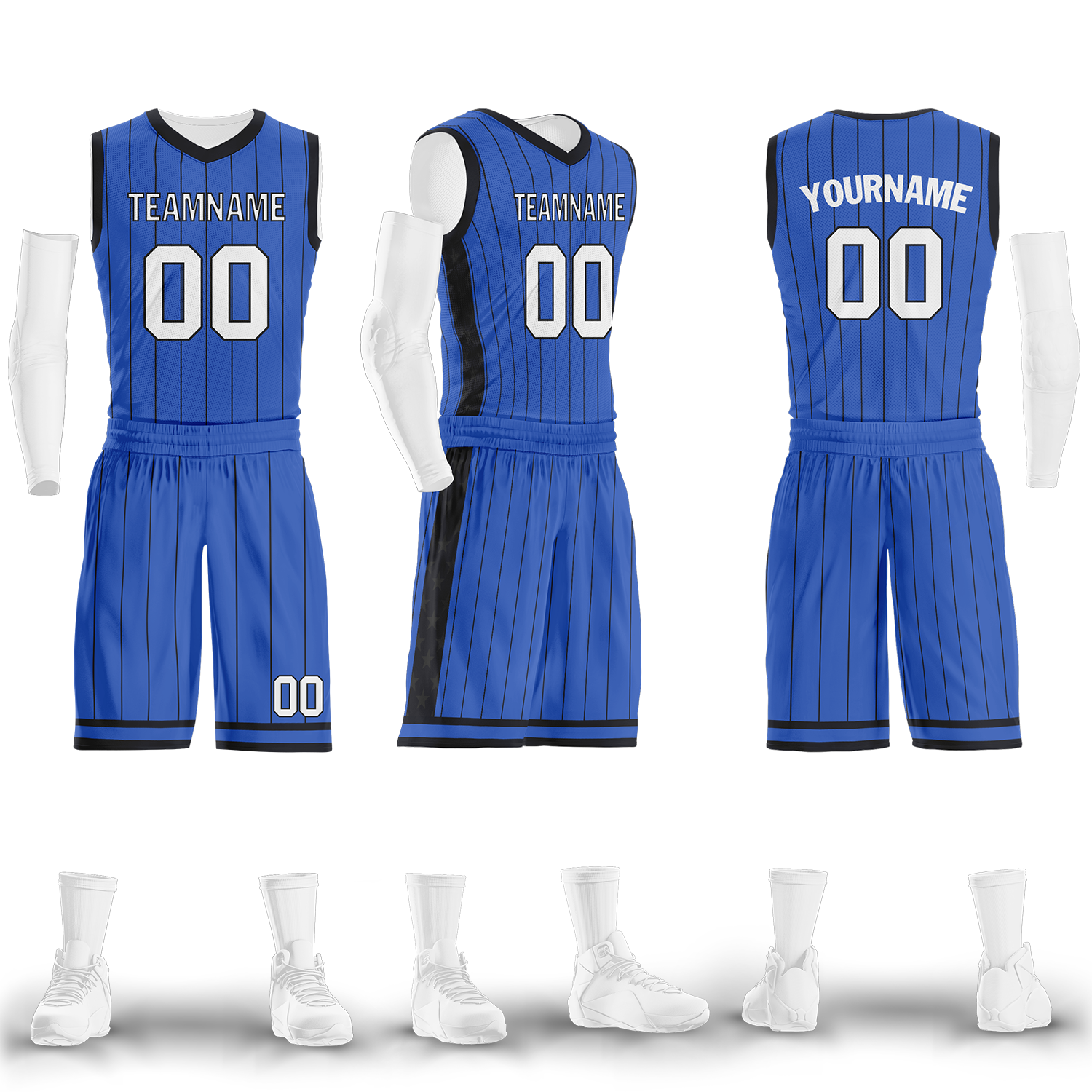 Custom Blue Classic Style Sports Uniform Basketball Jersey BBJ01-bd0a70ee