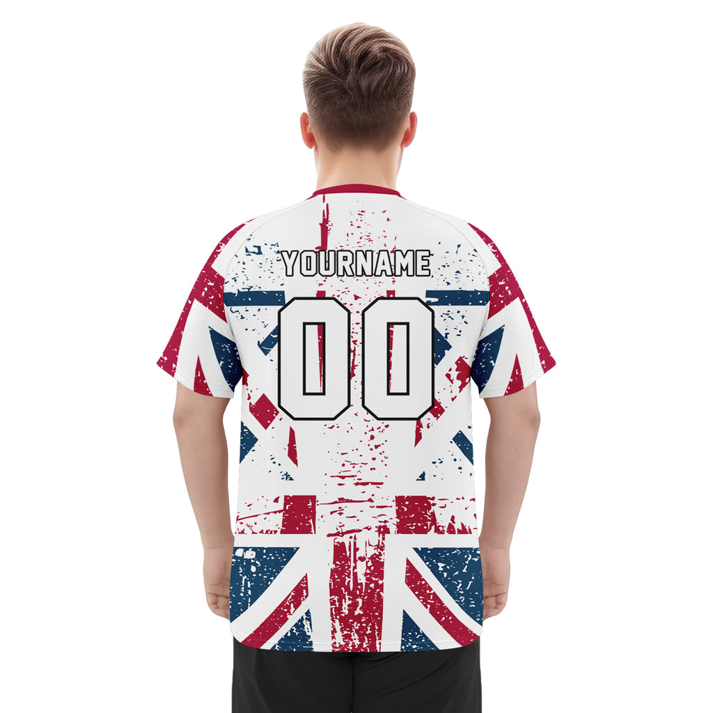 Custom England 2026 World Cup Football Shirt Customized Soccer Jersey for Fans Add Your Name & Number FZ190-F023109-13