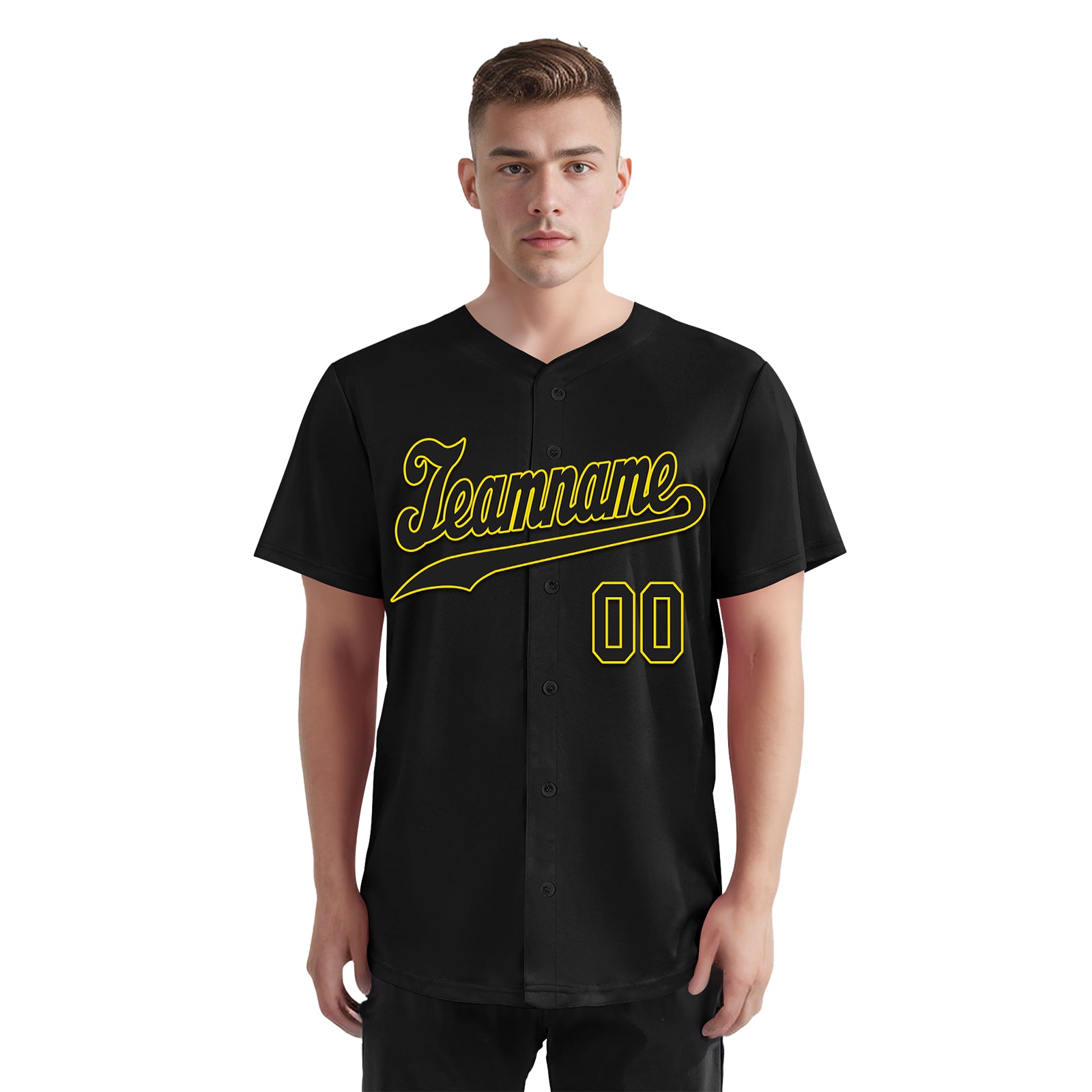 Custom Black World Cancer Day Personalized Authentic Baseball Jersey BSBJ01-E06020-9