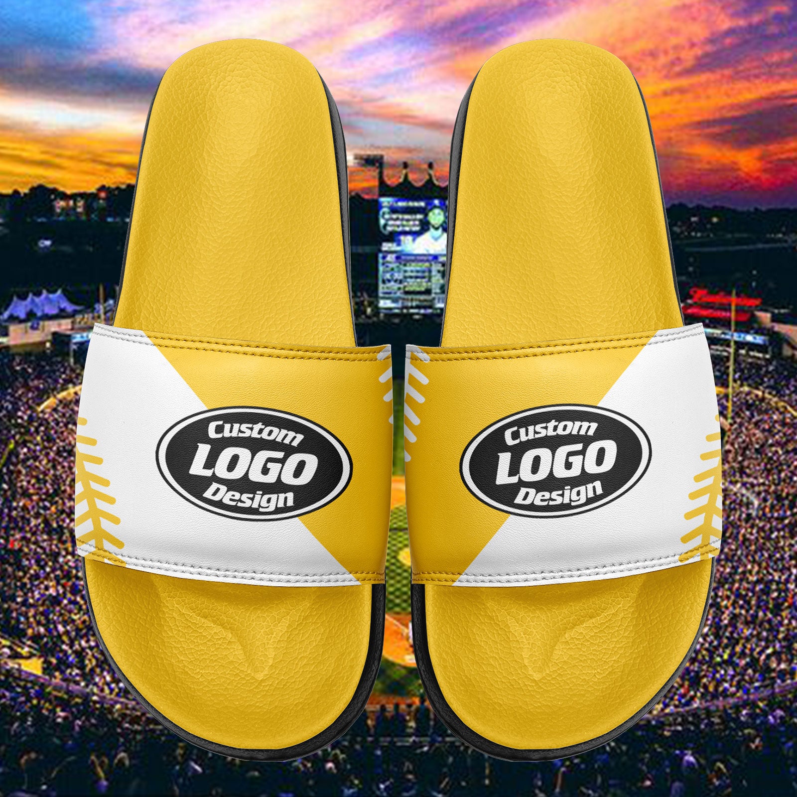 Custom Personalized Slide Sandal Shoes Personalized Sneaker FN055-E023029-22