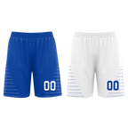 Custom Blue White Classic Style Reversible Basketball Uniform Personalized Ordinary BBJR-D017031