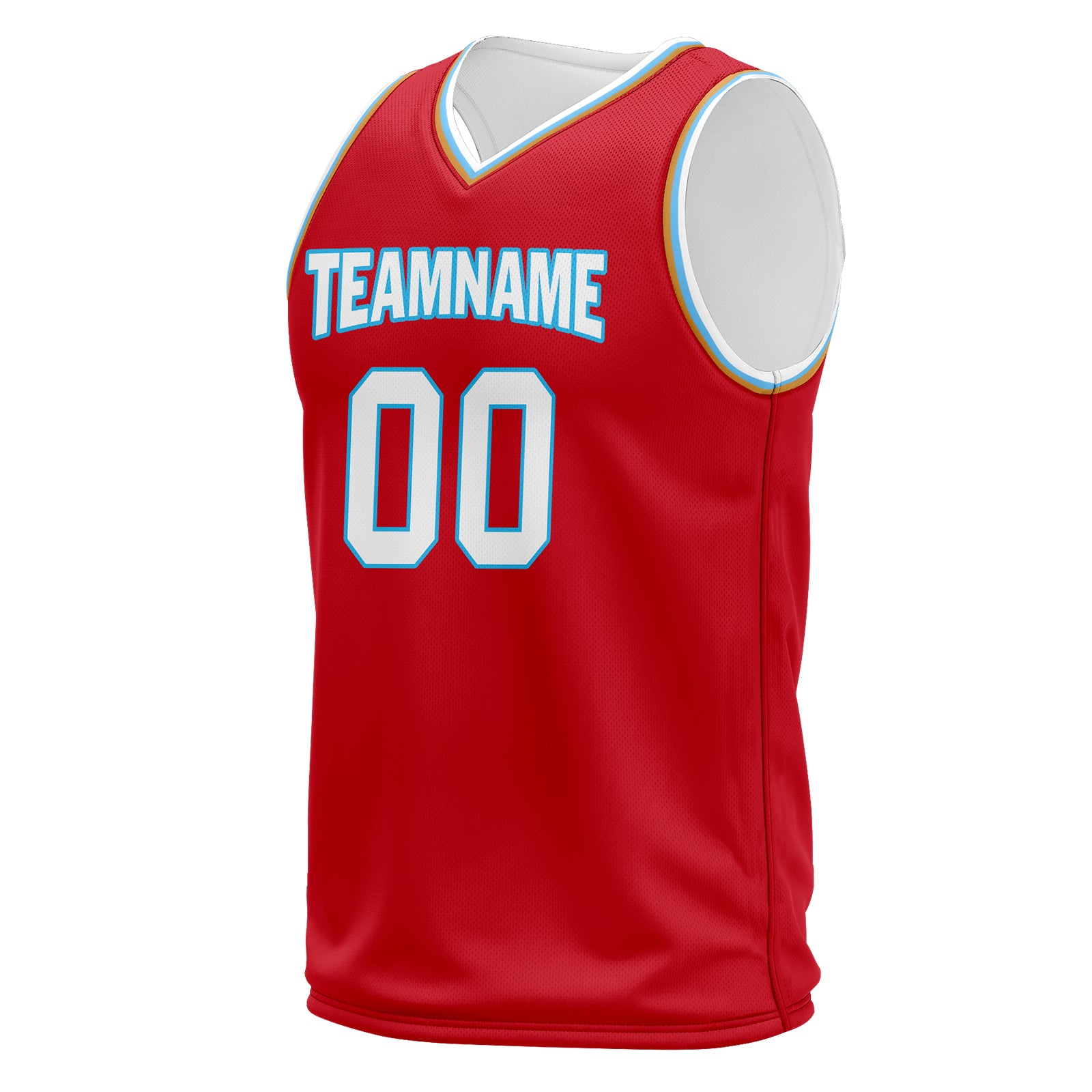 Custom Red White Blue City Edition Personalized Sports Uniform Authentic Basketball Jersey BBJ01-D06101-15