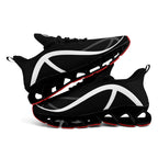 Custom Black White Maxsoul Shoes Personalized Sneaker FN003XD-D020391-15