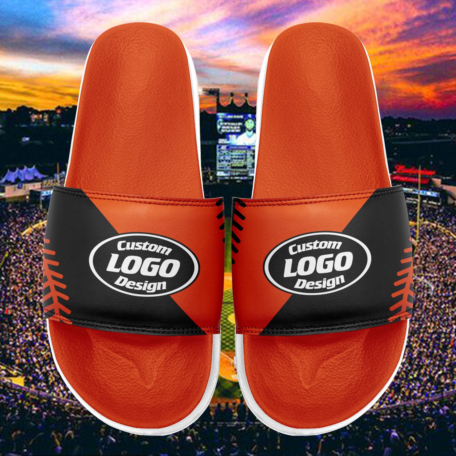 Custom Personalized Slide Sandal Shoes Personalized Sneaker FN055-E023029-4