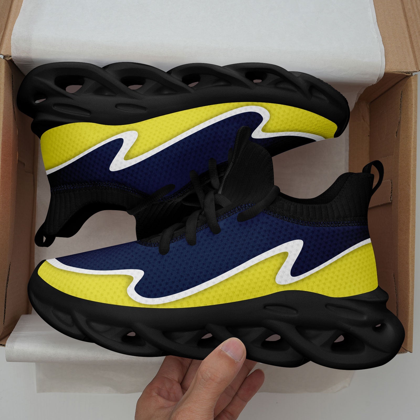 Custom Blue Green Maxsoul Shoes Personalized Sneaker FN030A-E020011-3