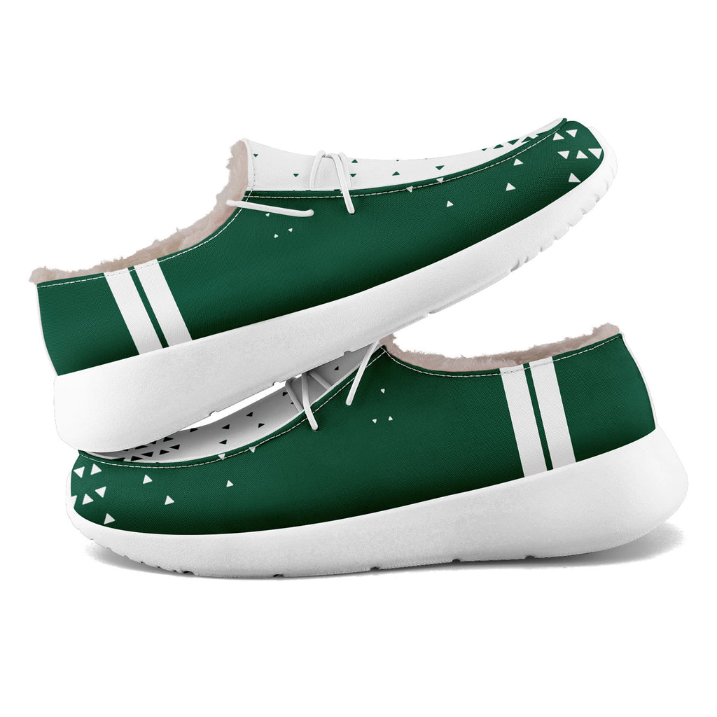 Custom Green White New York Shoes Personalized Sneaker FN042-D020279-28