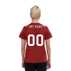 Custom Red Classic Style Personalized Authentic Football Jersey FBJ02-bd0a700a