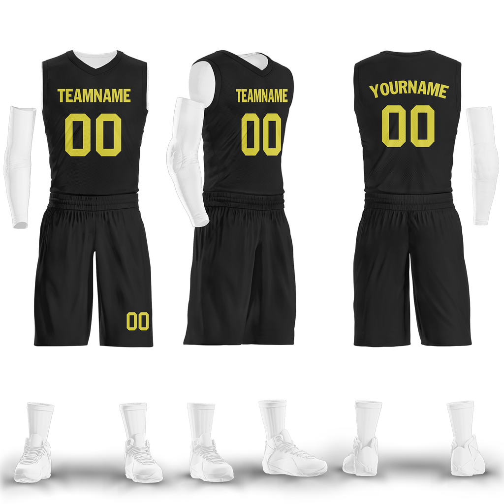 Custom Black Classic Style Sports Uniform Basketball Jersey BBJ01-bd0a70d8