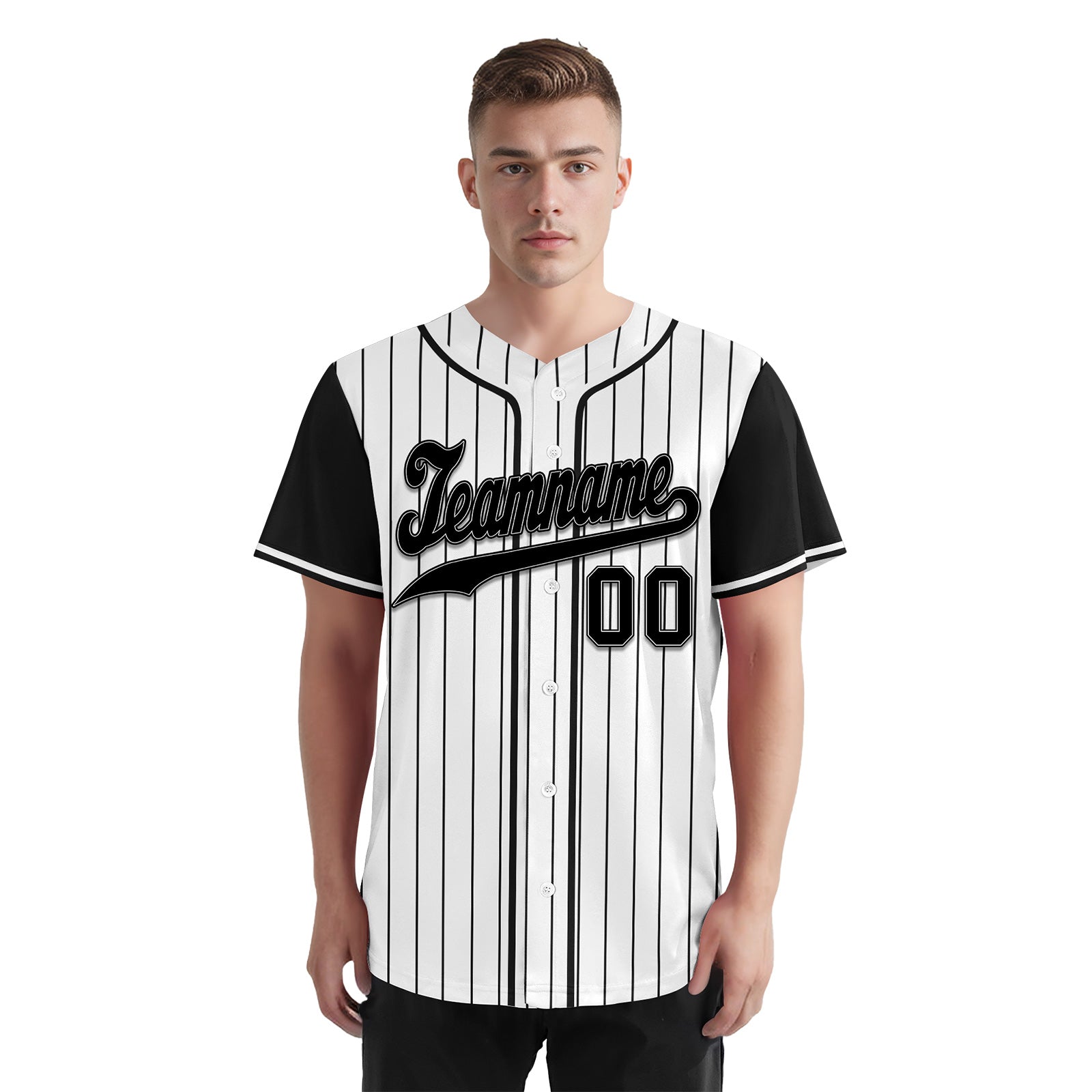 Custom Vintage Personalized Authentic Baseball Jersey BSBJ01-E025021-2