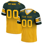 Custom Green Yellow Green Bay Personalized Authentic Football Jersey FBJ02-D020249-13