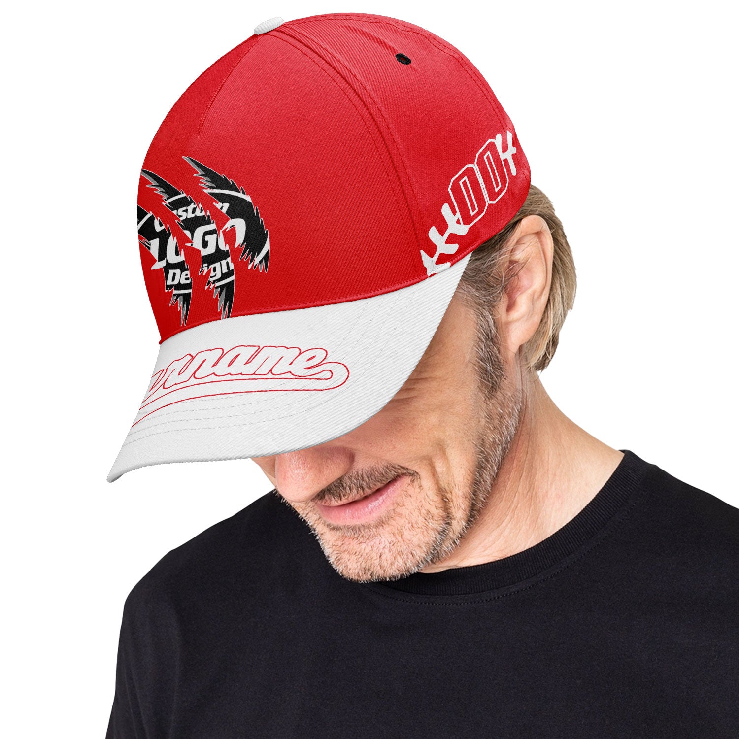 Custom Hat Sport Design Cap Stitched Adjustable Personalized YW061-E025019-21