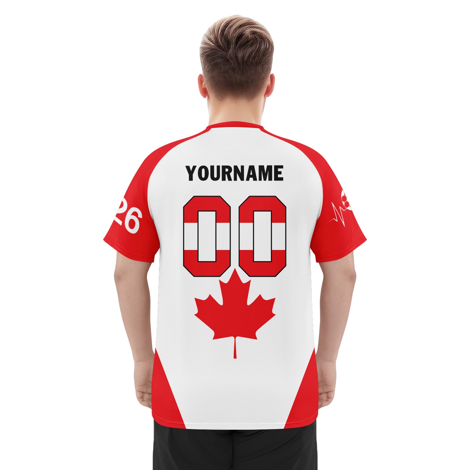Custom Canada 2026 World Cup Football Shirt Customized Soccer Jersey for Fans Add Your Name & Number FZ190-F023094-4
