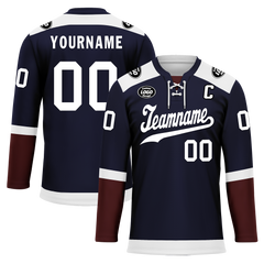 Custom Blue Personalized Hockey Jersey HCKJ01-D0a70eb