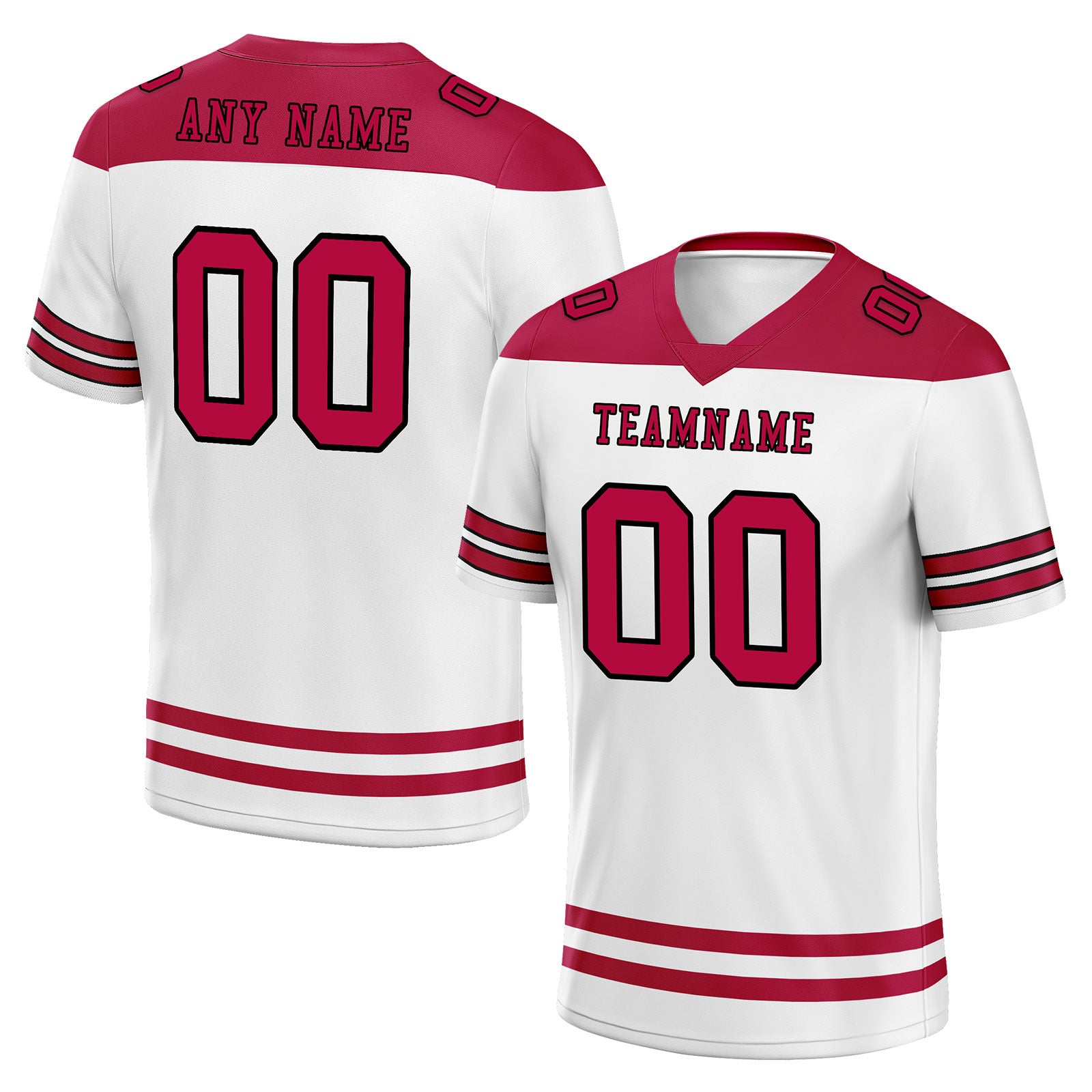 Custom Arizona Personalized Authentic Football Jersey FBJ02-E0607-32