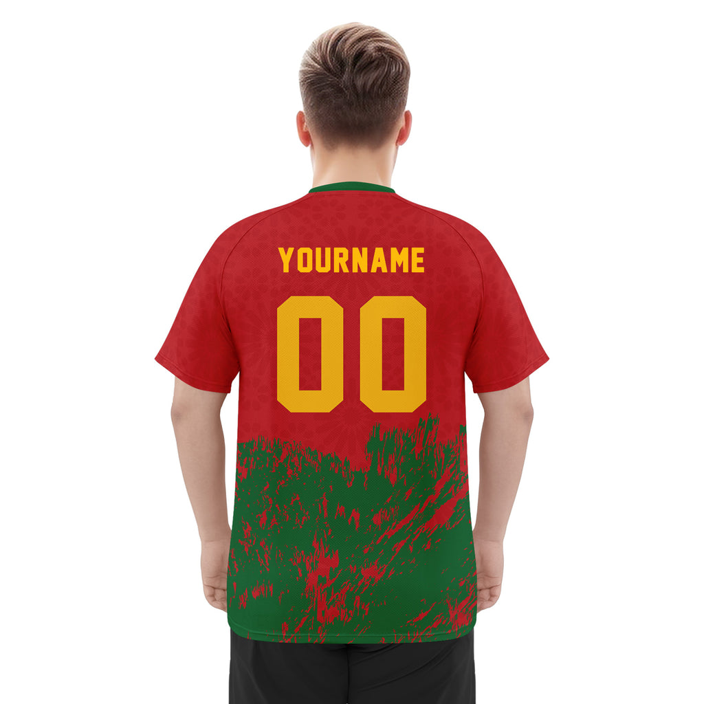 Custom Morocco 2026 World Cup Football Shirt Customized Soccer Jersey for Fans Add Your Name & Number FZ190-F009117-2