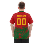 Custom Morocco 2026 World Cup Football Shirt Customized Soccer Jersey for Fans Add Your Name & Number FZ190-F009117-2