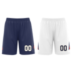 Custom Blue White Classic Style Reversible Basketball Uniform Personalized Ordinary BBJR-D017050